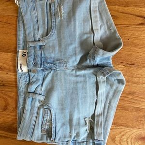 Garage denim shorts